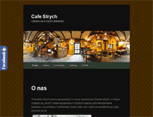 Tablet Screenshot of cafestrych.pl